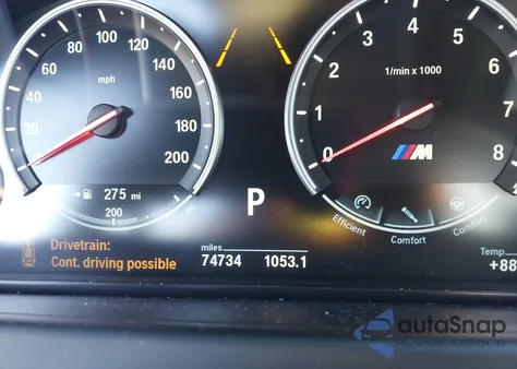 2016 BMW M6 z USA, uszkodzony, nr VIN WBS6J9C56GD934694